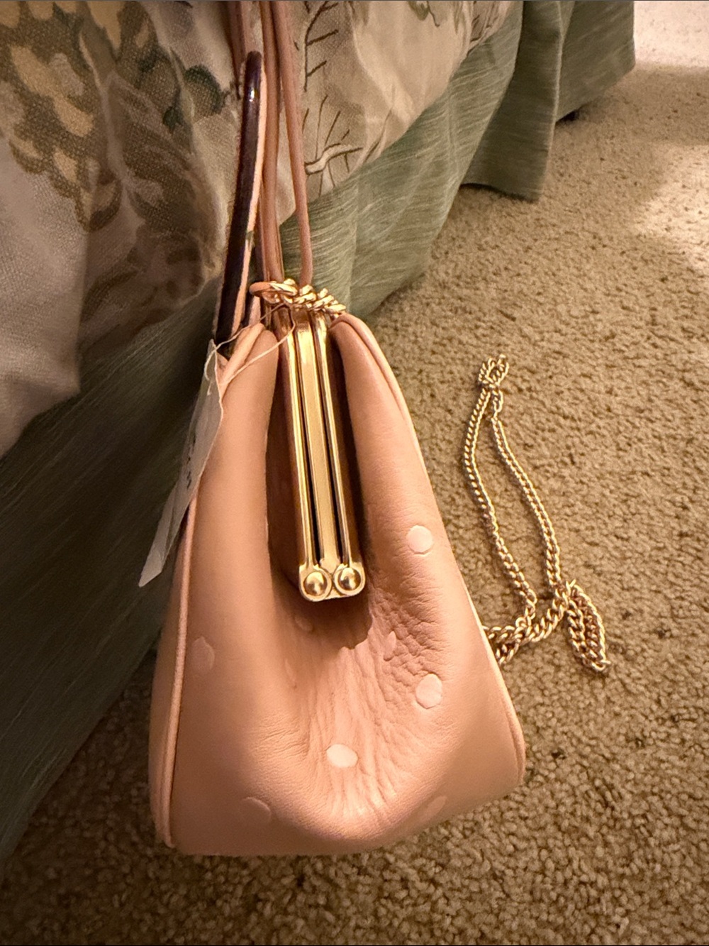 New w/tags COACH Disney X Kisslock Bag Vintage Pink Minnie Ears Limited Edition - Picture 9 of 10